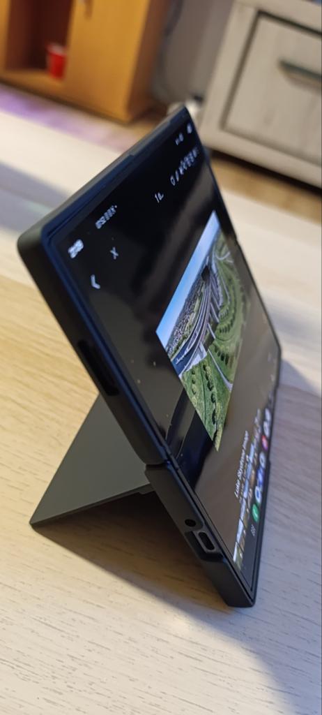 Samsung Galaxy Z Fold 6 Bleu 256 GB Toujours sous garantie., Télécoms, Enlèvement, Comme neuf, Autres modèles, Façade ou Cover