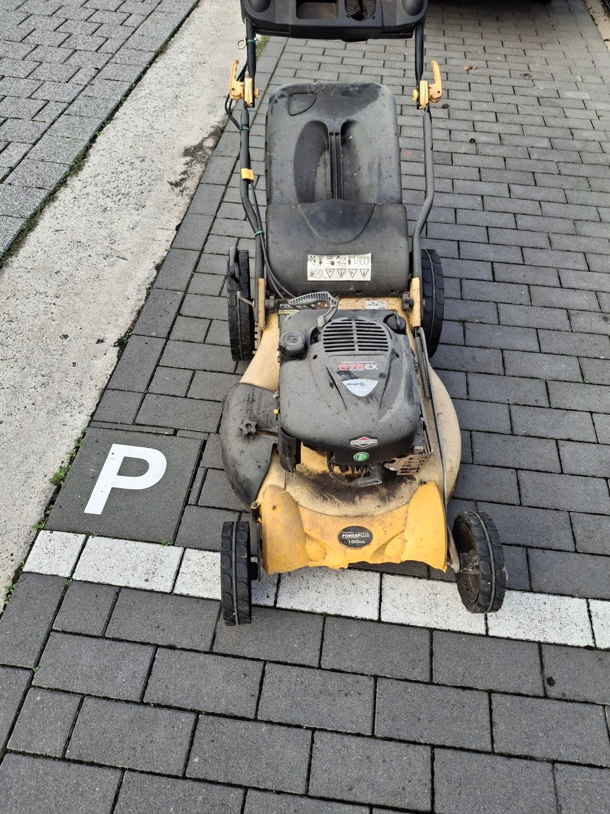 grasmachine zelftrekker, Tuin en Terras, Ophalen