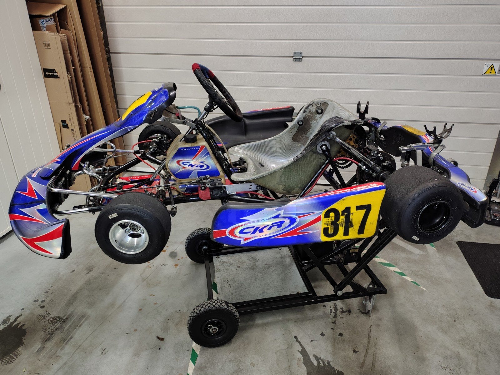 CKR chassis aangepast, Ophalen of Verzenden, Gebruikt, Onderdelen Kart
