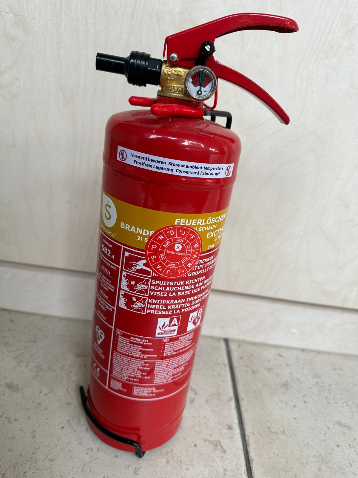 Brandblusser 2l. Schuim, Enlèvement, Neuf