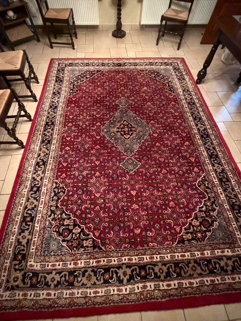 Tapijt Perzisch in zeer goede staat 328x233, Rouge, 200 cm ou plus, 200 cm ou plus, Comme neuf