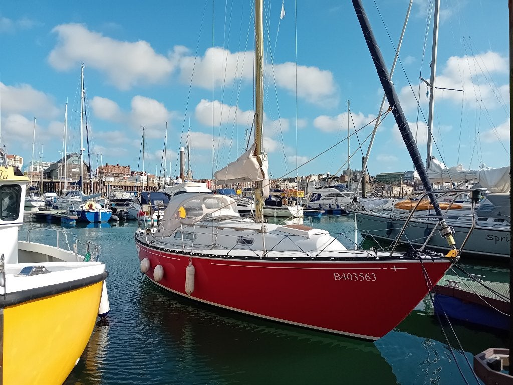 Trapper 500, 8,33 m kajuitzeilboot, opnieuw gemotoriseerd, Ophalen, Overige merken, Gebruikt, Binnenboordmotor