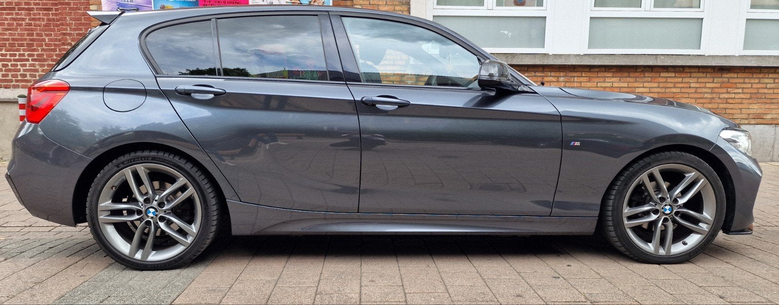 BMW 118i Automaat benzine 1.5 EURO 6d., Auto's, 1 Reeks, 1498 cc, Euro 6, Leder