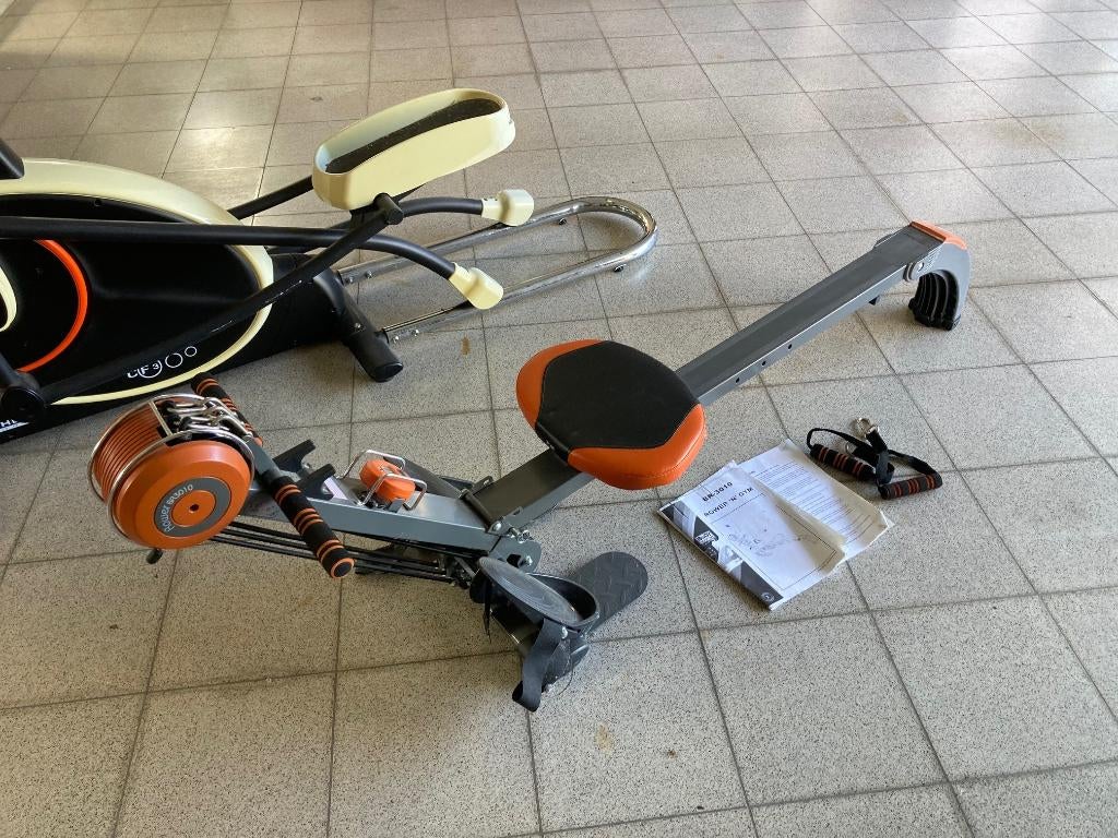 roeitoestel en cross-trainer, Sport en Fitness, Ophalen, Gebruikt