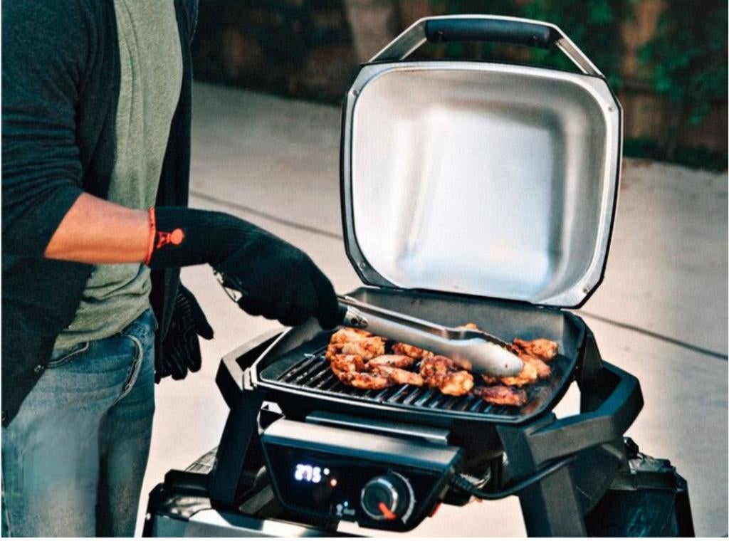 WEBER elektrische barbecue, Ophalen, Zo goed als nieuw, Weber