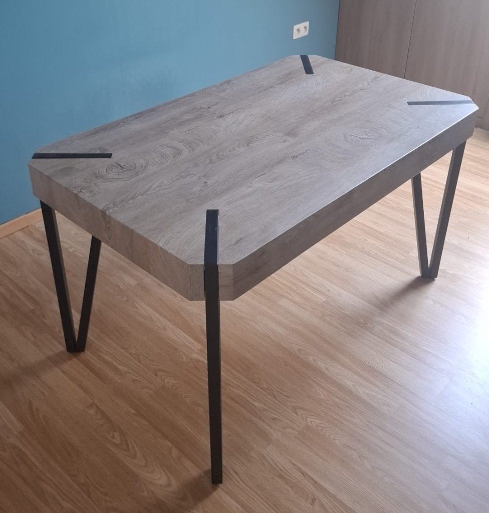 Eettafel beliani cambell 80 x 130, Huis en Inrichting, Tafels | Eettafels, Gebruikt, 50 tot 100 cm, 100 tot 150 cm, Vier personen