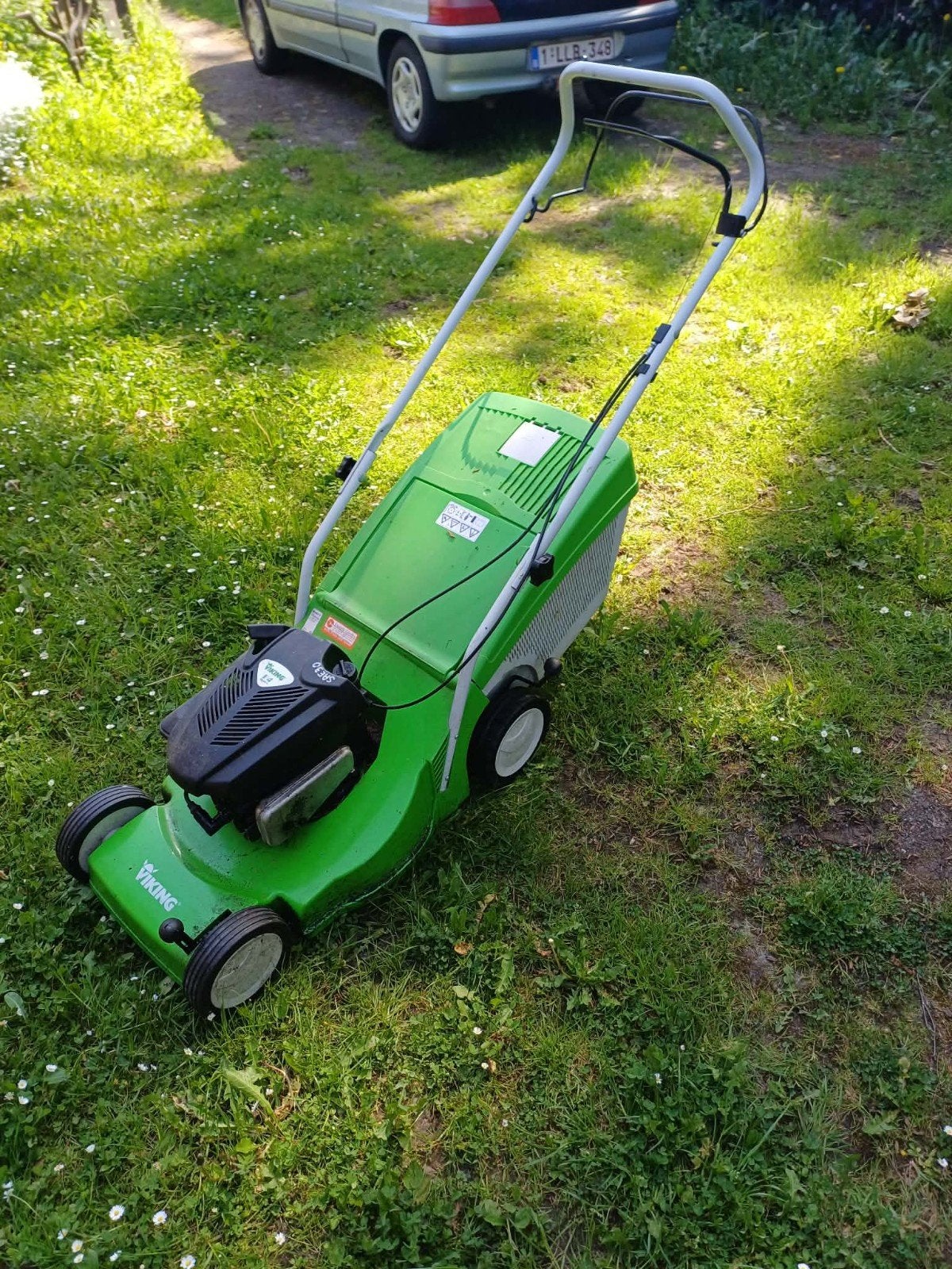 De Viking MB 448T grasmaaier, Tuin en Terras, Grasmaaiers, Ophalen