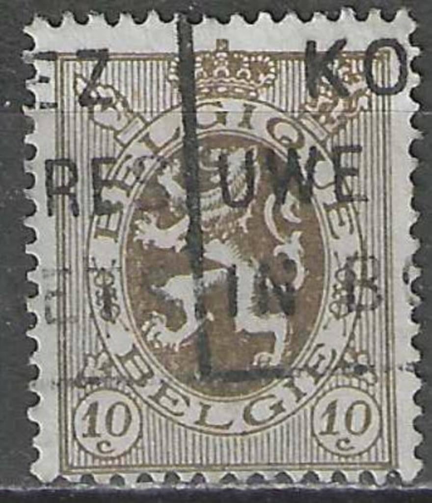 Belgique 1929/1932 - Yvert/OBP 280 - Lion héraldique (ST), Envoi, Affranchi, Oblitéré