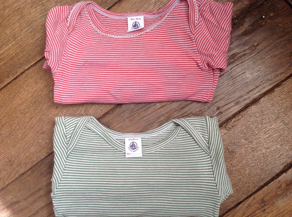 Lot body Petit bateau 18 mois, Ophalen, Nacht- of Onderkleding, Gebruikt, Jongetje of Meisje