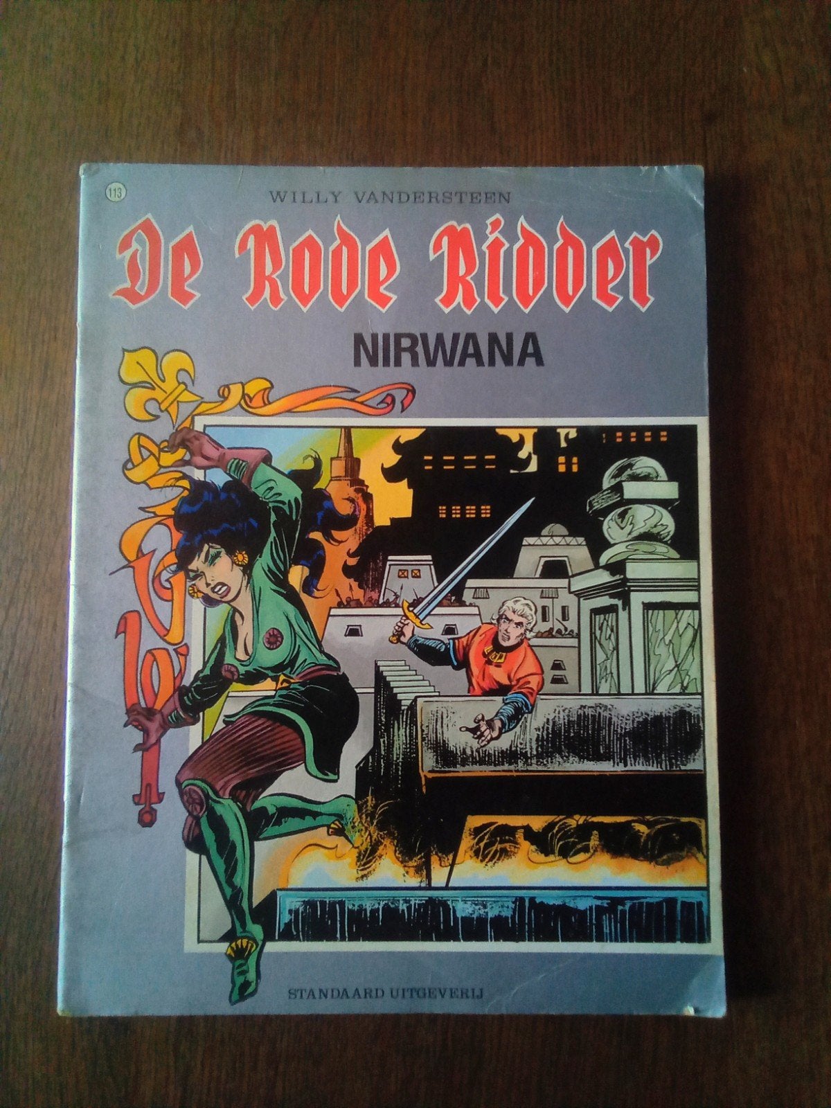 stripverhaal De Rode Ridder Nirwana, Ophalen of Verzenden