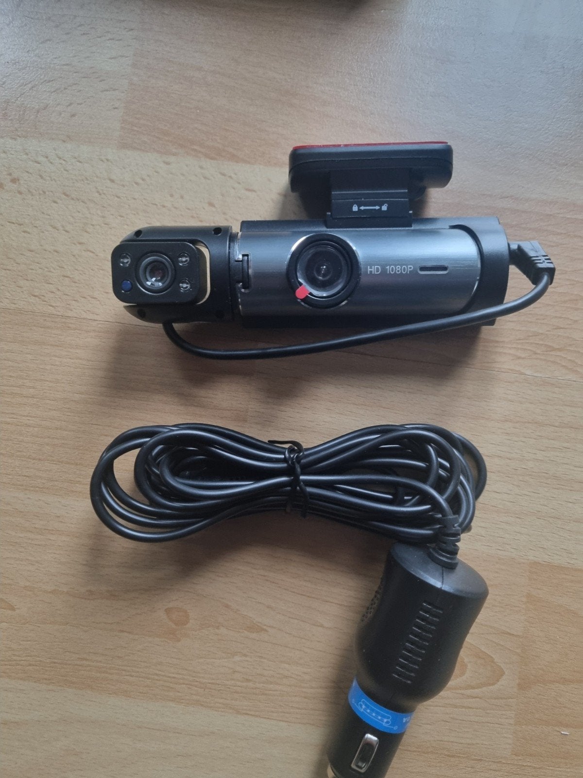 Dashcam, dubbele camera, voorkant, interieur, Auto diversen, Ophalen of Verzenden, Nieuw