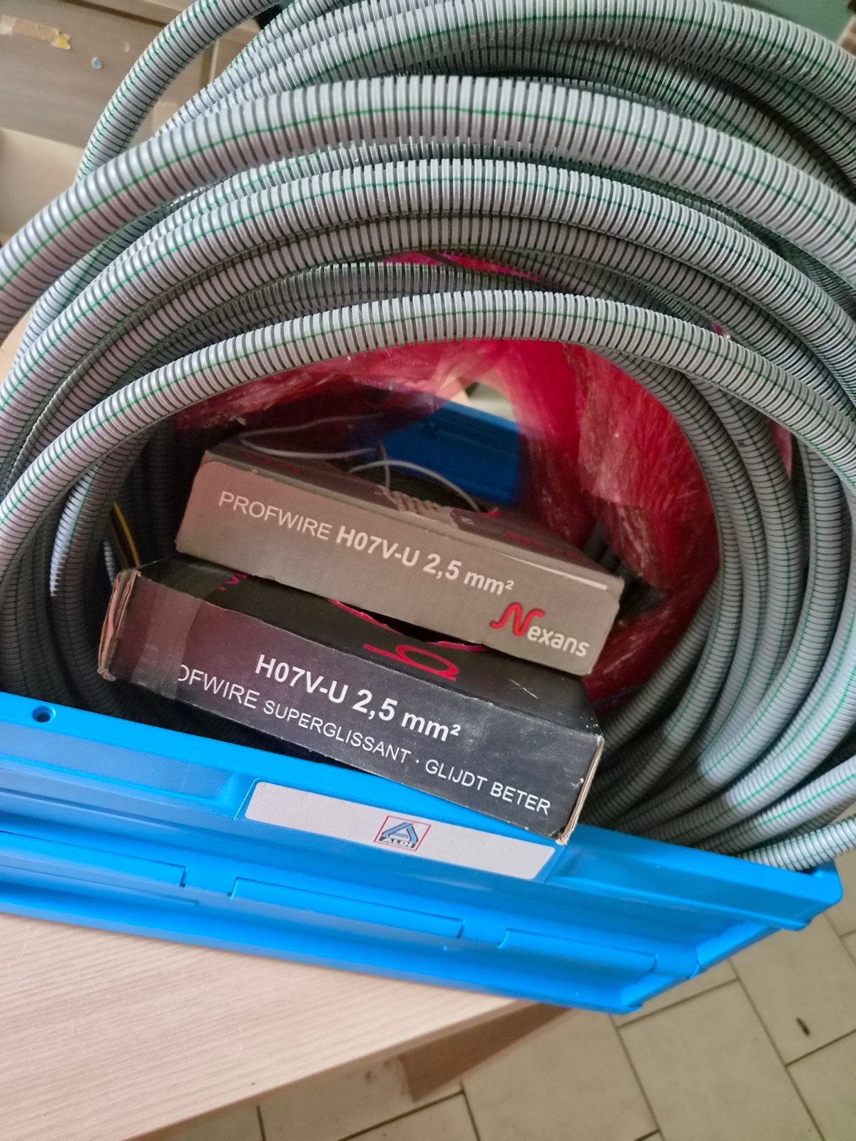 kabel, Ophalen