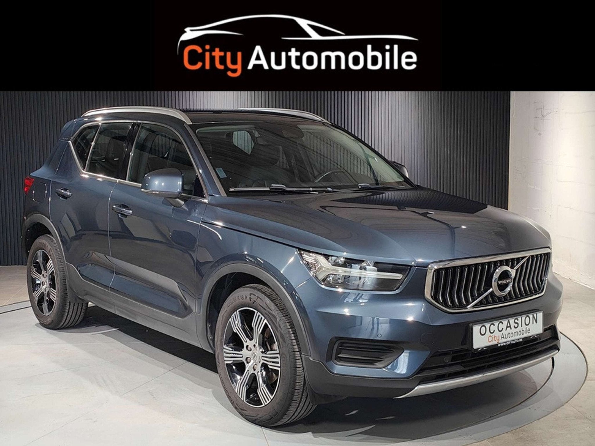 Volvo XC40 D3 GEARTRONIC INSCRIPTION CARPLAY GPS BLUETOOTH C, Autos, Cuir, Achat, Volant multifonction, Noir