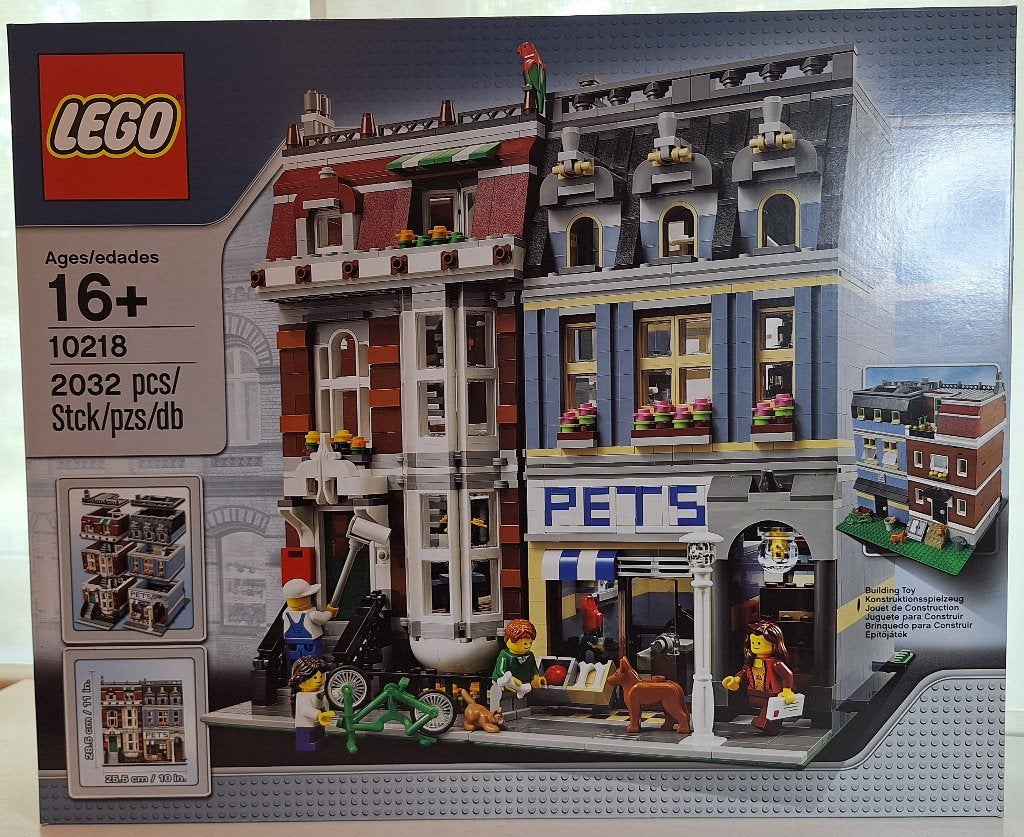 Lego pet shop 10218, Ophalen of Verzenden, Lego