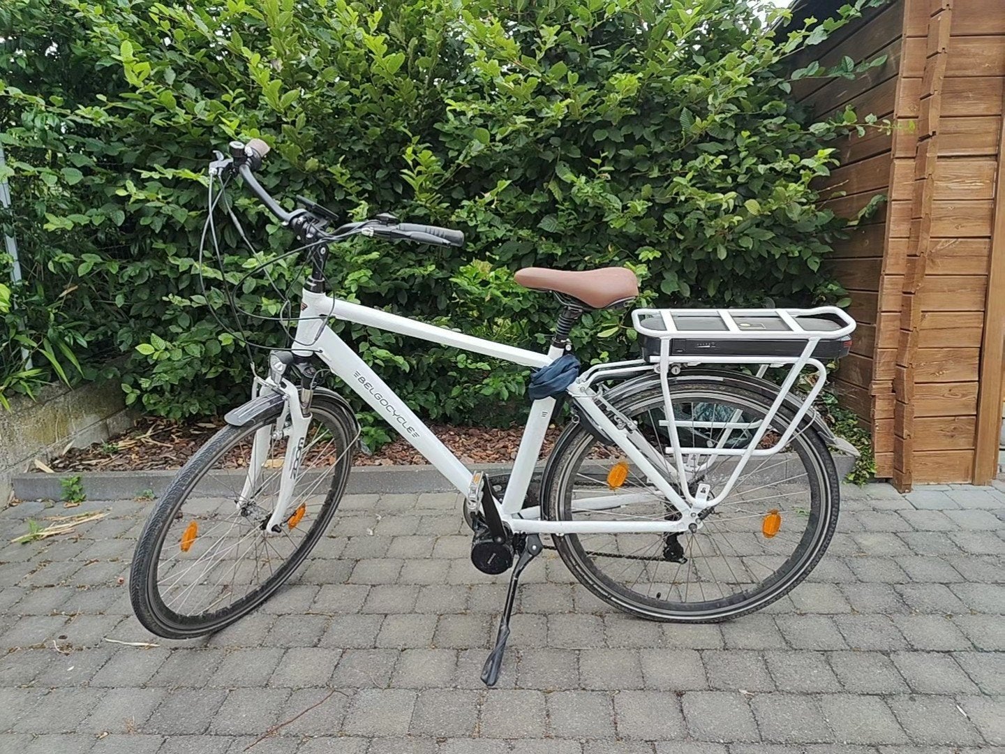 Vélo électrique Belgocycle FUN, Vélos & Vélomoteurs, 51 à 55 cm, Enlèvement, Utilisé, 50 km par batterie ou plus