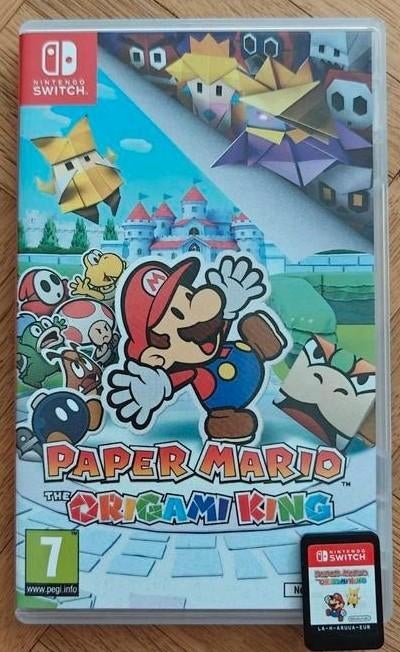 Paper Mario : le roi de l'origami, Enlèvement ou Envoi, 1 joueur, À partir de 7 ans, Aventure et Action