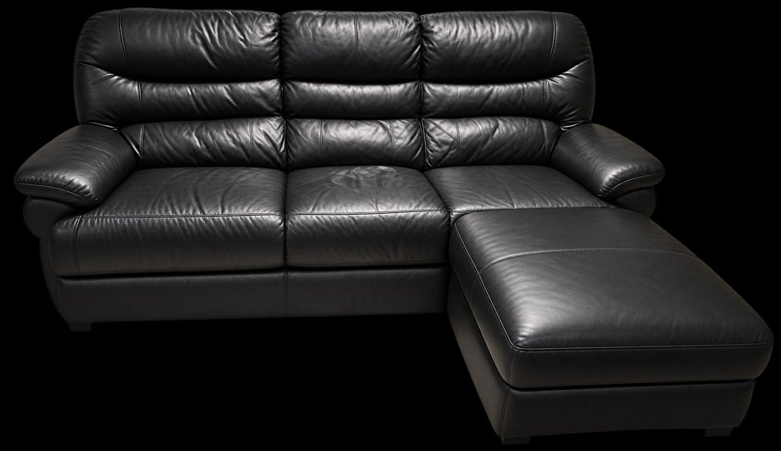 Sièges (3 places + 2 x 1 place) + pouf, 75 à 100 cm, Banc d'angle, Enlèvement, Utilisé