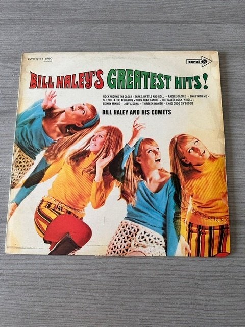 Vynil Bill Haley’s Greatest hits (lp045), Enlèvement ou Envoi, Rock 'n' roll, Compilation, Utilisé