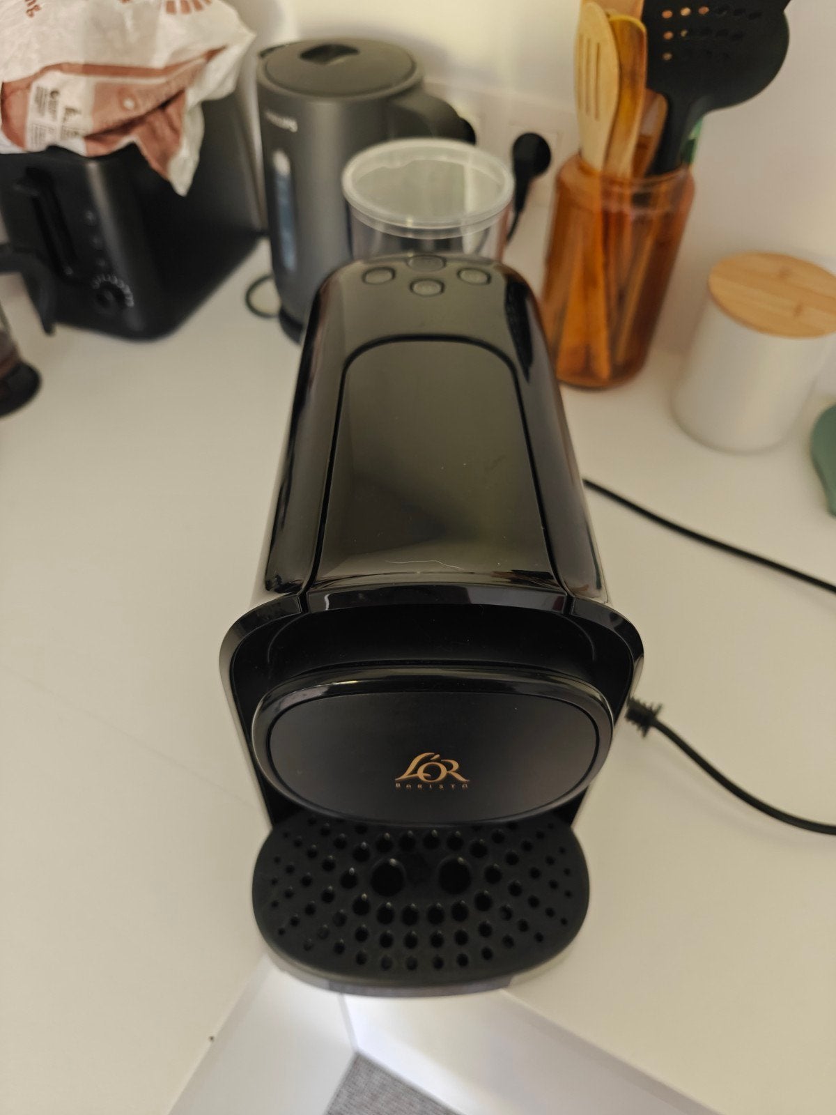 L'or koffiemachine, Elektronische apparatuur, Koffiezetapparaten, Ophalen, Koffiemachine