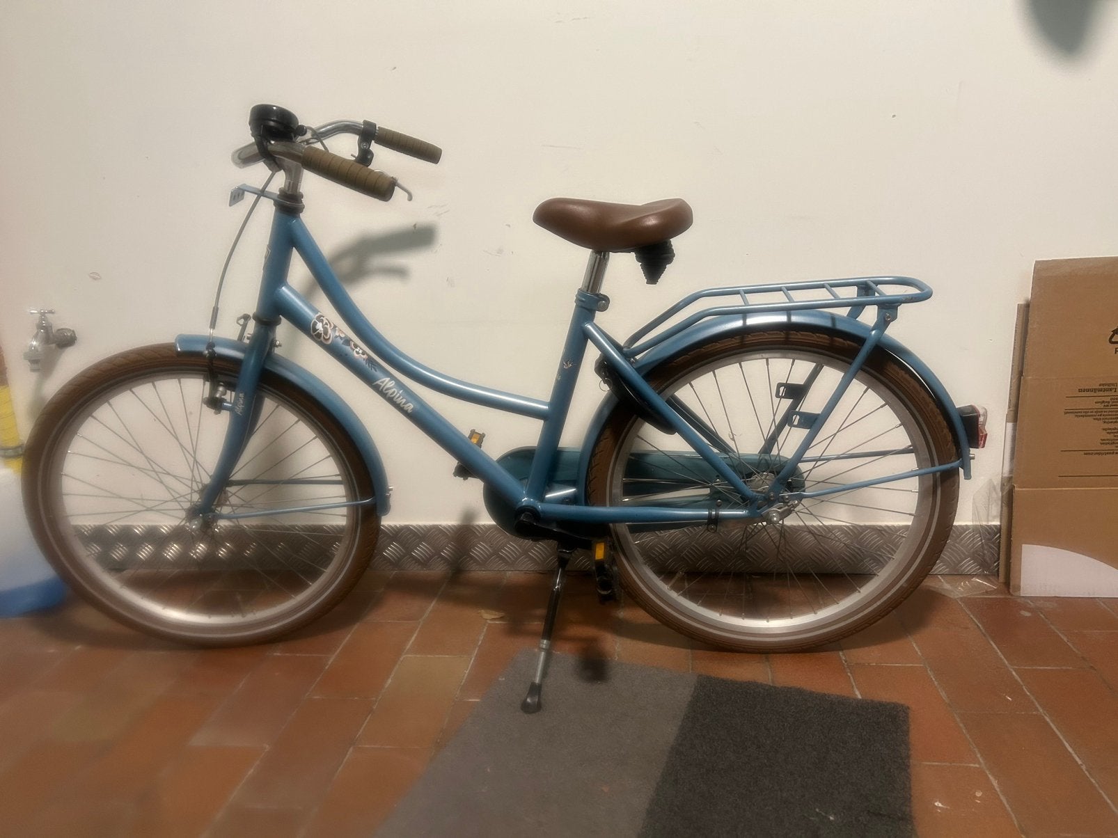 Meisjes fiets 6 -9 j, Fietsen en Brommers, Ophalen, Zo goed als nieuw