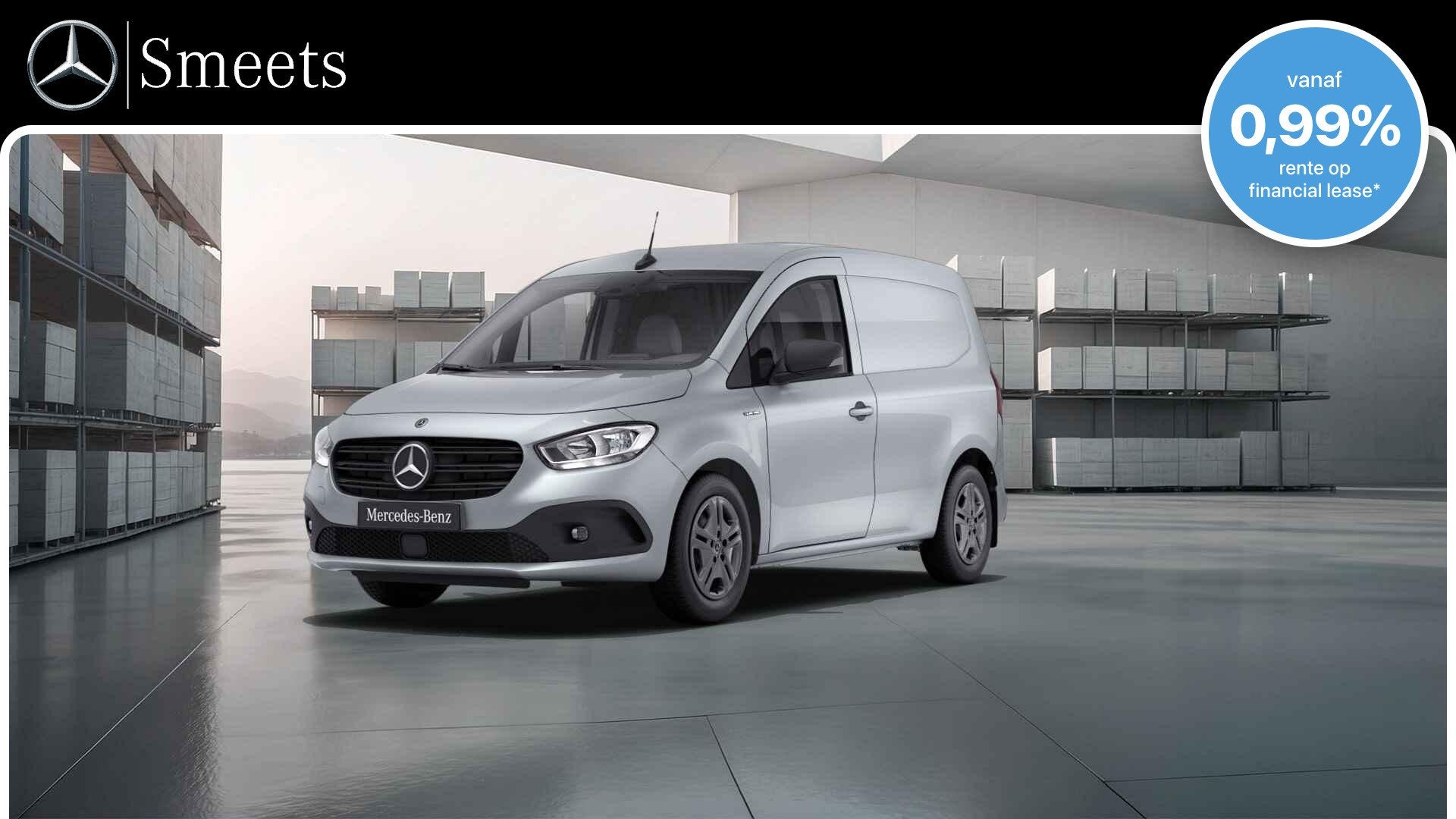 Mercedes-Benz eCitan 112 Pro L1 Business Solution 51 kWh, Autos, Argent ou Gris, 4 portes, Entreprise, 2 places