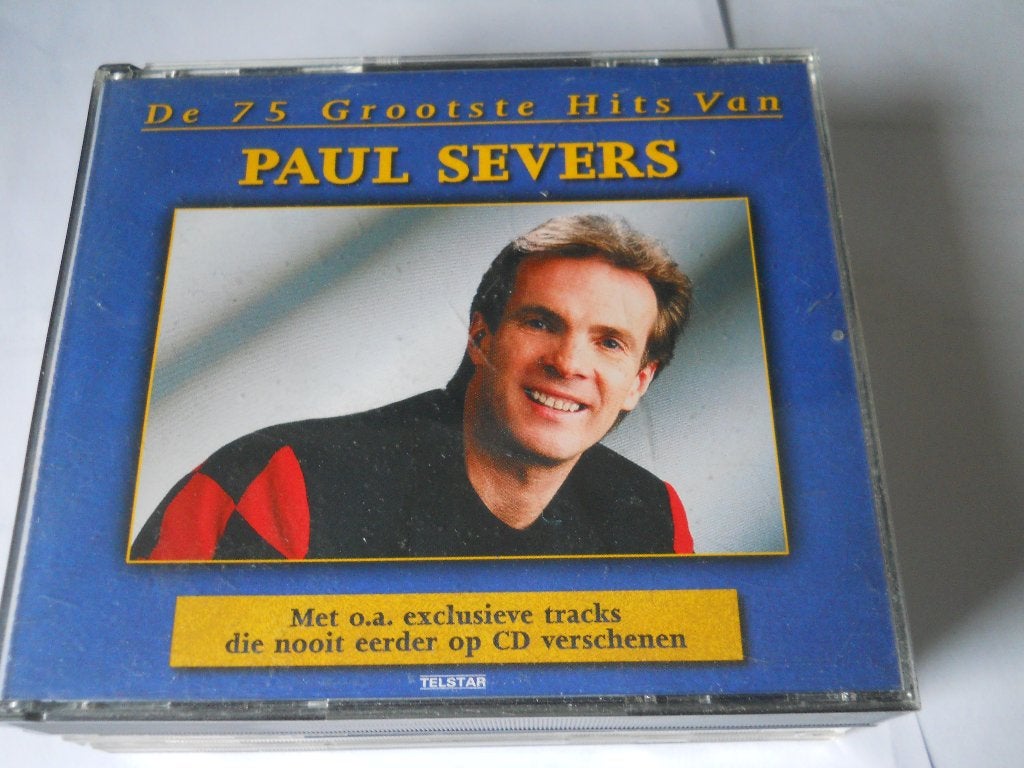4 CD BOX - Paul Severs ‎– De 75 Grootste Hits, Cd's en Dvd's, Boxset, Ophalen of Verzenden, Zo goed als nieuw, Levenslied of Smartlap