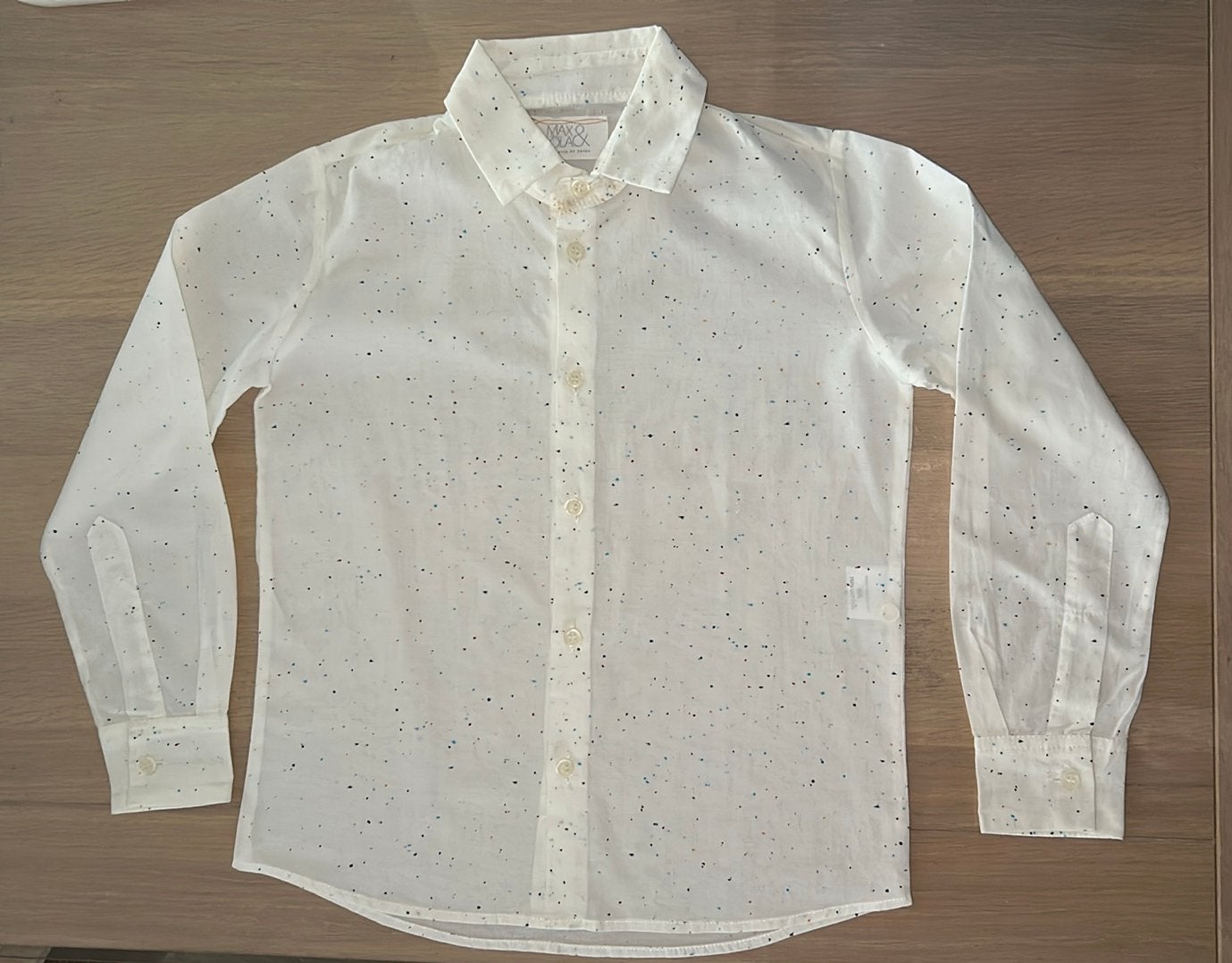 🤍 Hemd maat 128, Enlèvement ou Envoi, Comme neuf, Garçon, Chemise ou Chemisier
