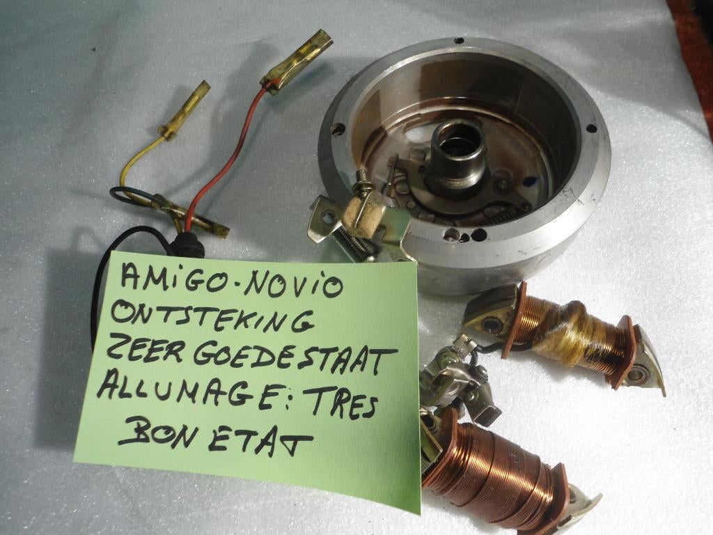 Honda amigo novio : ontsteking, weinig kilometers, Fietsen en Brommers, Brommeronderdelen | Oldtimers, Ophalen, Zo goed als nieuw