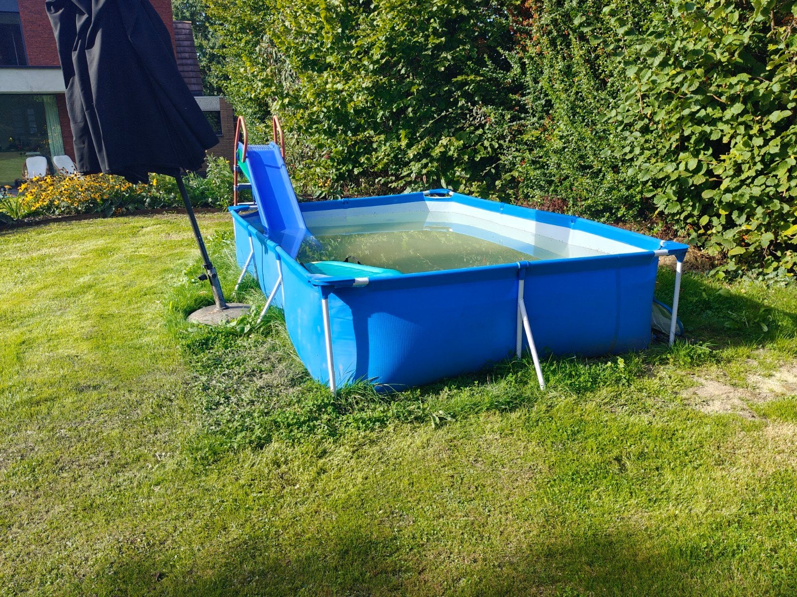 Gratis Intex zwembad met nieuwe pomp (1m oud), Jardin & Terrasse, Piscines, Enlèvement