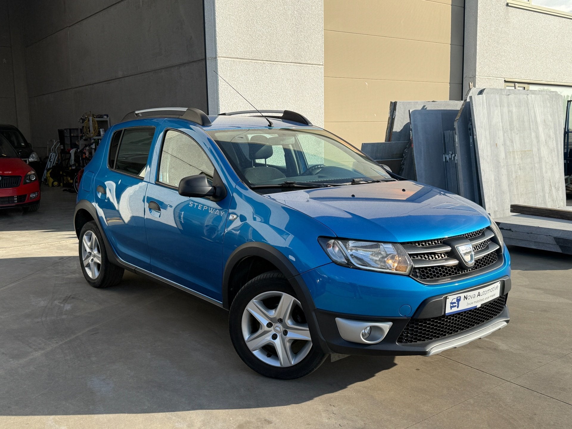 Dacia Sandero Stepway 0.9i, 2016, 92.519km, Airco, GPS, PDC, Autos, Dacia, Achat, Euro 6, Entreprise, Boîte manuelle