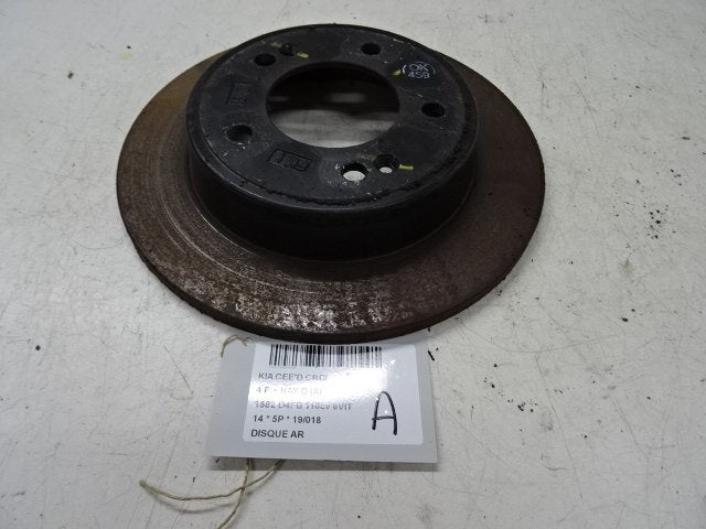 FREIN DISQUE ARRIÈRE Kia Cee'd (JDB5) (01-2012/07-2018), Kia, Info@kia.de, Utilisé, Theodor-Heuss-Allee 11
60486  Frankfurt am Main, DE