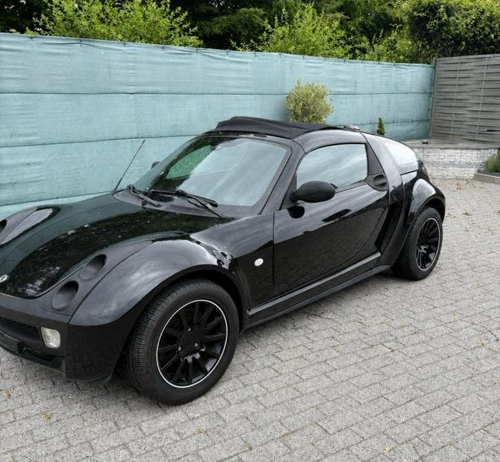 Smart roadster coupe!!!, Auto's, Smart, Automaat, Achterwielaandrijving, Roadster, Zwart
