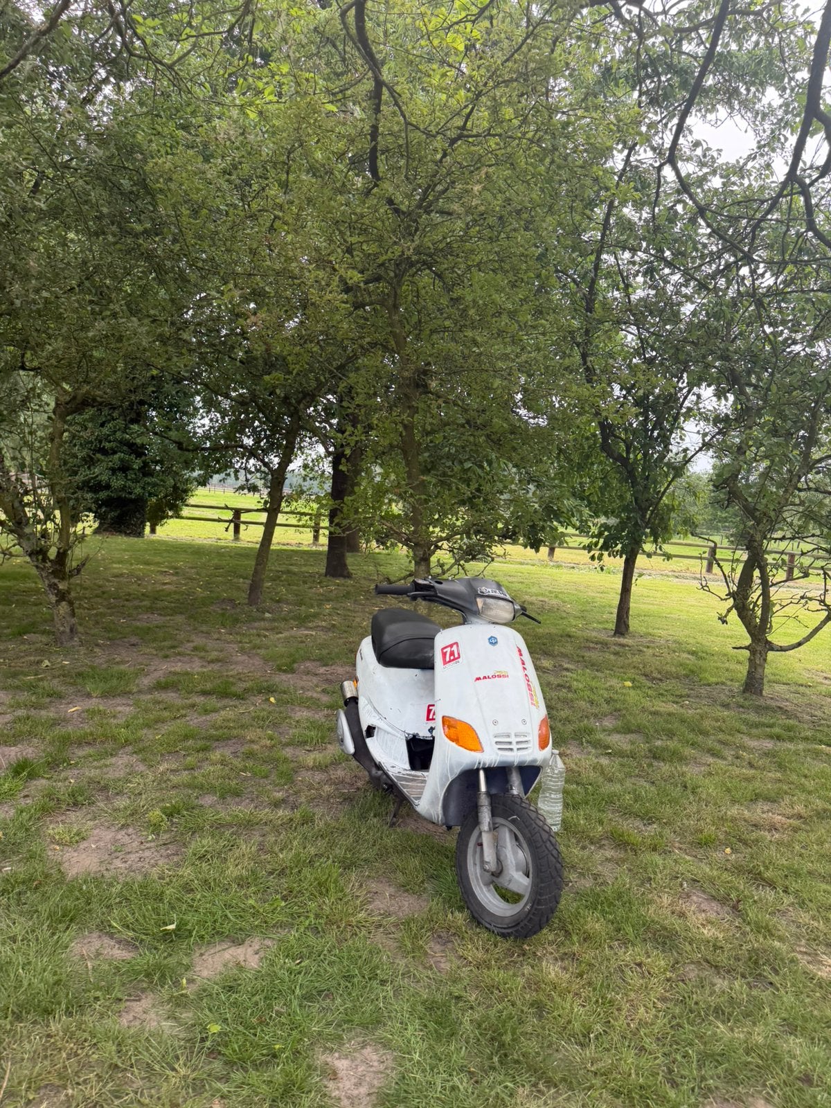 Type 1 70cc malossi sport, Ophalen