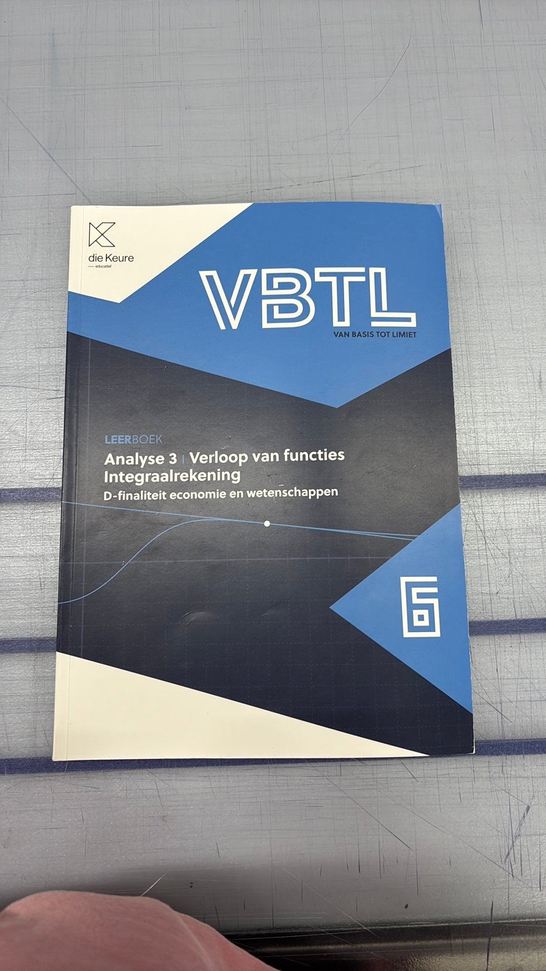 VBTL 6 - leerboek Analyse 3: verloop van functies en integra, Livres, Envoi, Comme neuf, Secondaire, Mathématiques A