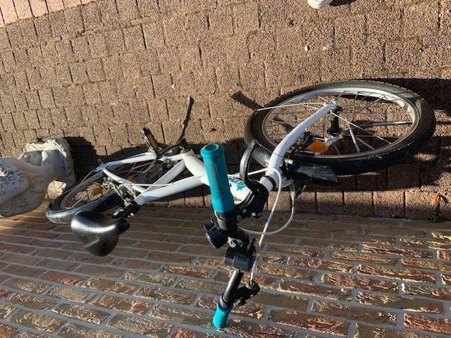 kinderfietsjes, Ophalen, Zijwieltjes, Gebruikt, Velgrem