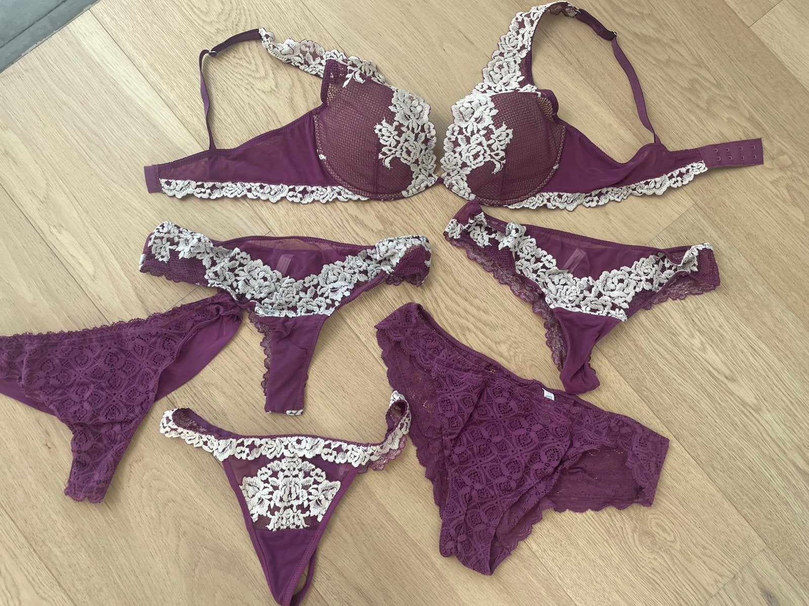 Set intimissimi, Kleding | Dames, Ondergoed en Lingerie, Verzenden, Paars, BH