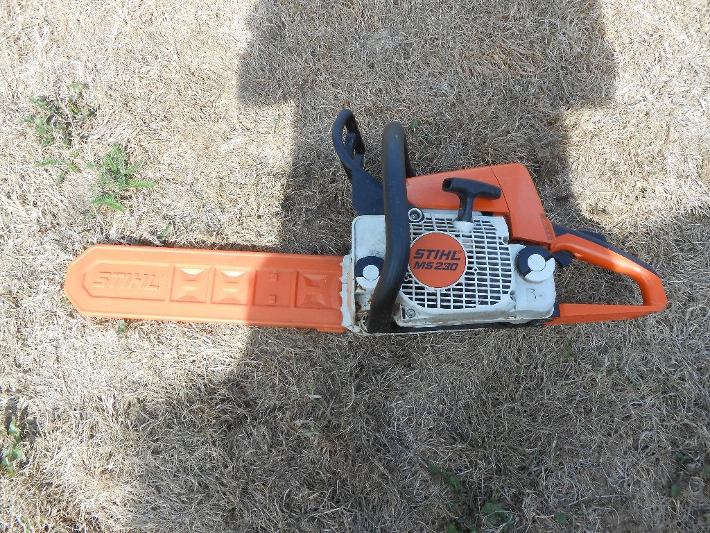 Tronçonneuse thermique  STIHL  MS230, Jardin & Terrasse, Outils à main, Enlèvement, Utilisé, Autres types, Viking/ sthil