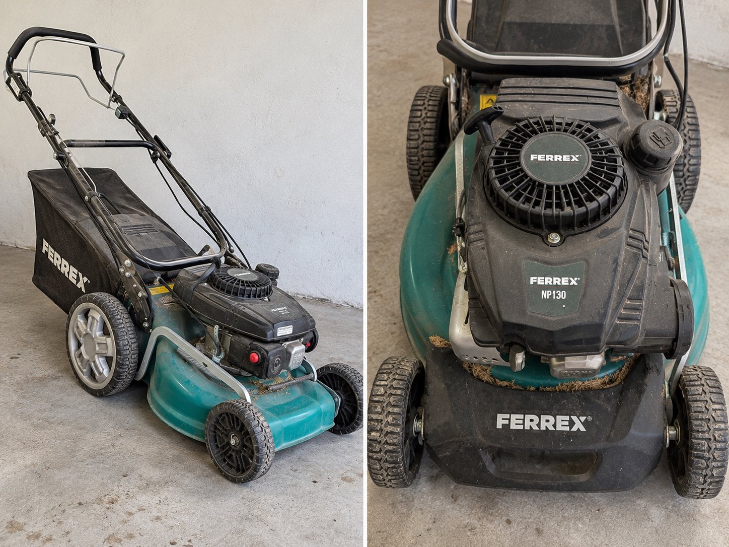 FERREX NP130 benzine grasmaaier – uitstekende staat, Enlèvement, Comme neuf