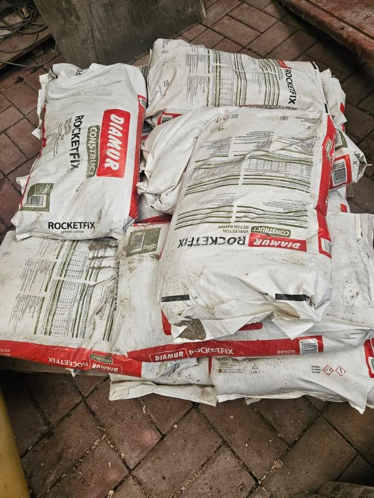 Snel beton 15st, Ophalen