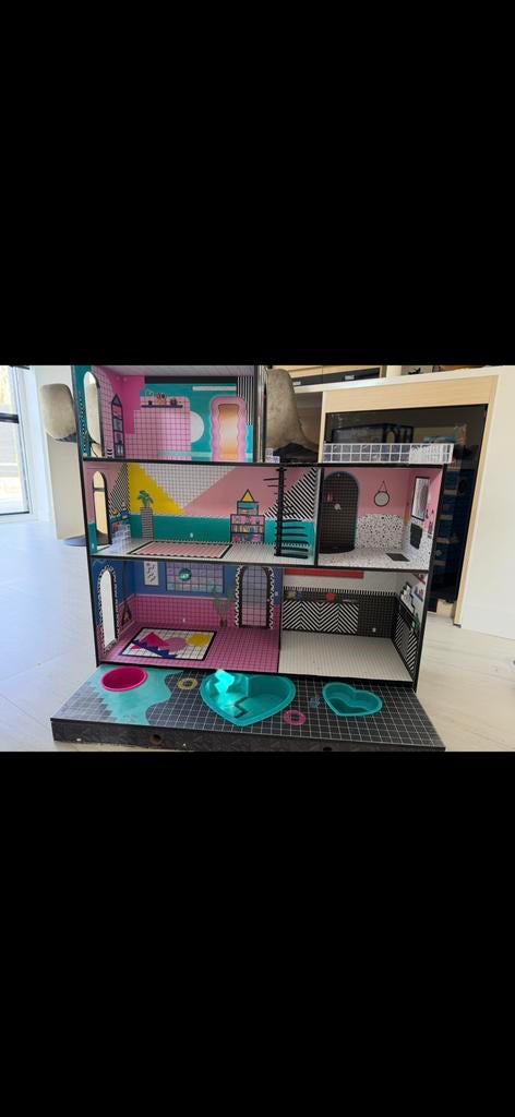 Lol verassing huis, Kinderen en Baby's, Ophalen, Gebruikt, Poppenhuis