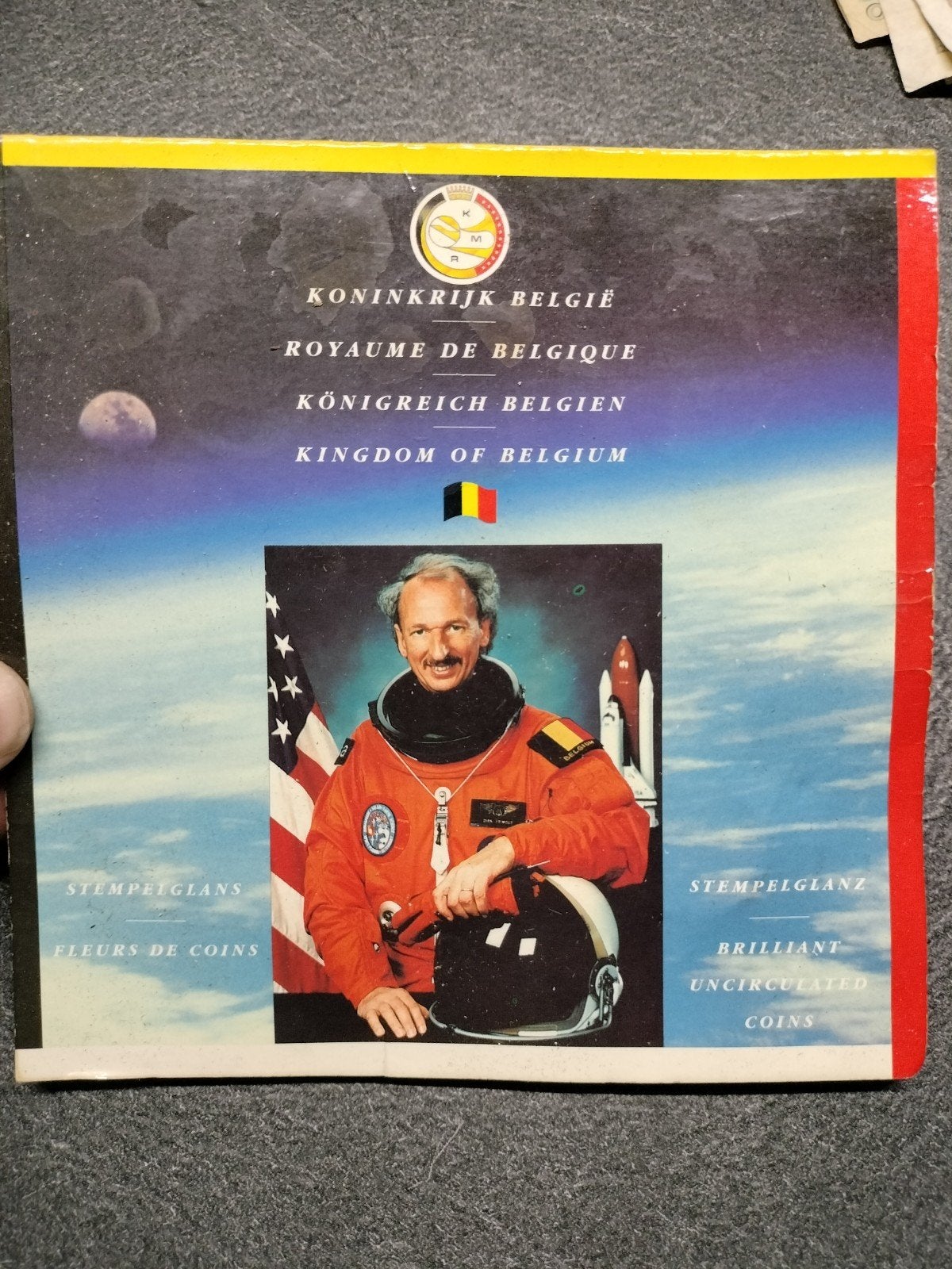 Stempelglans koninkrijk belgie Dirk Frimout 1992, Ophalen of Verzenden, België, Setje