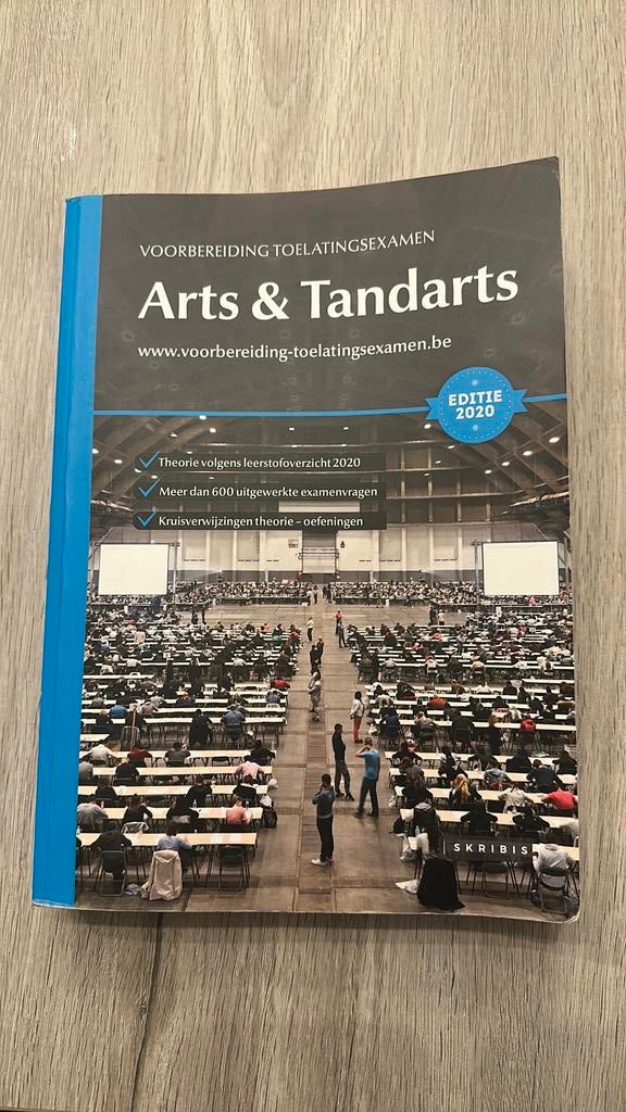 Voorbereiding Toelatingsexamen Arts & Tandarts – Editie 2020, Boeken, Ophalen, Anna Volhart