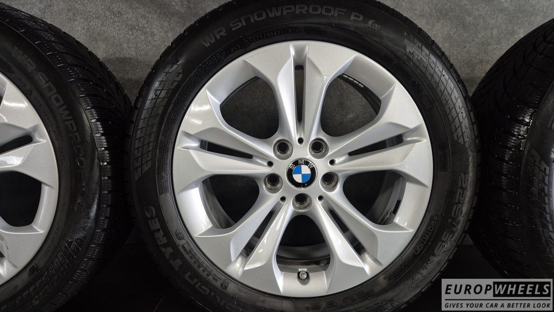 17 inch BMW Velgen Winterbanden X1 F48 X2 F39 Styling 564, Gebruikt, -, -, Banden en Velgen
