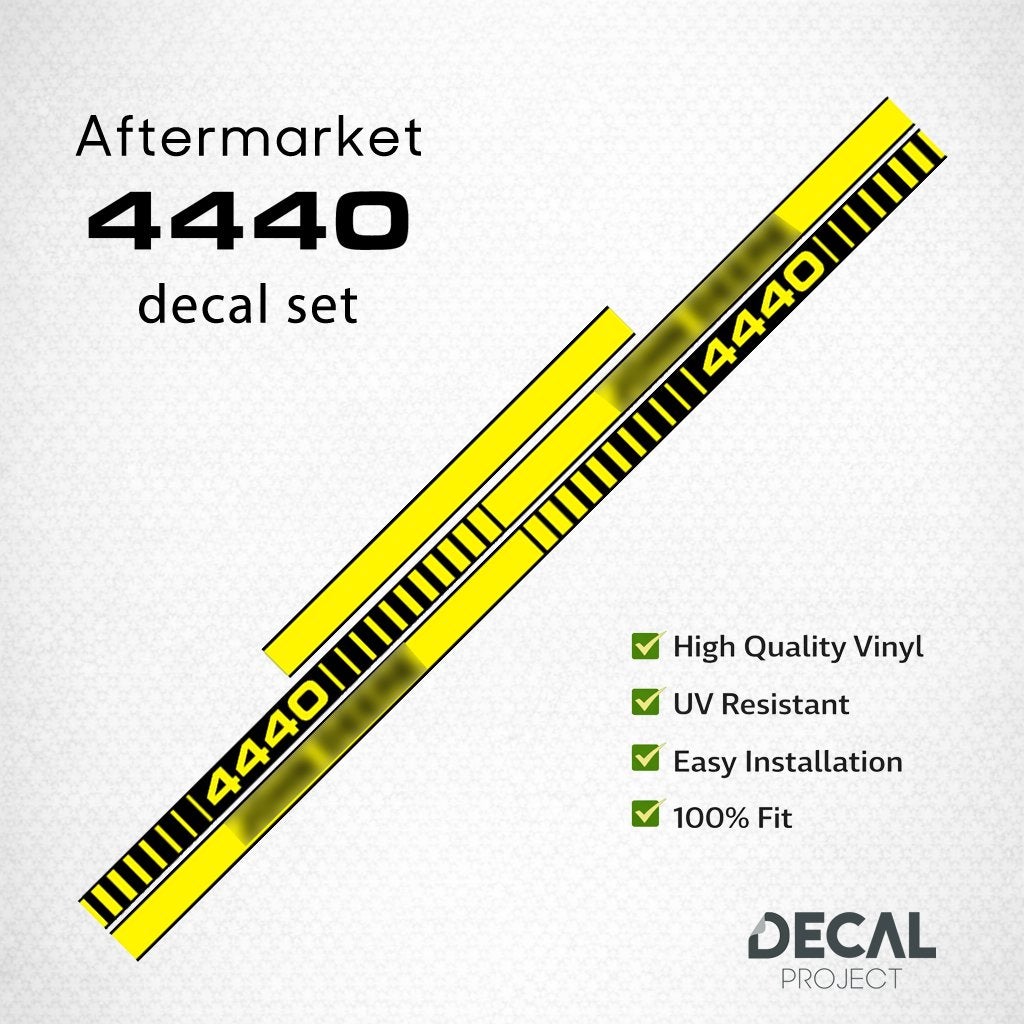 Autocollants de rechange John Deere 4440 - 4560, Envoi