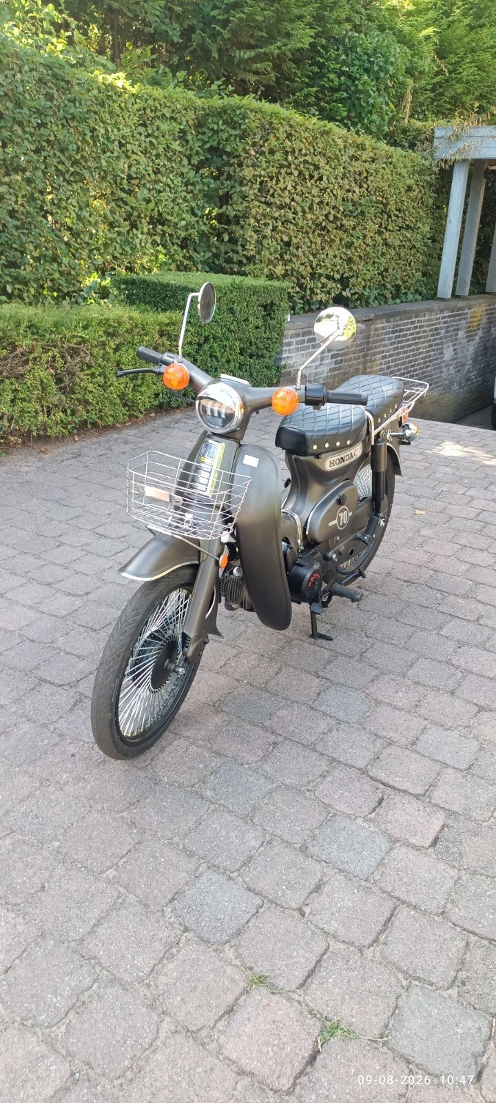 honda x70, Enlèvement