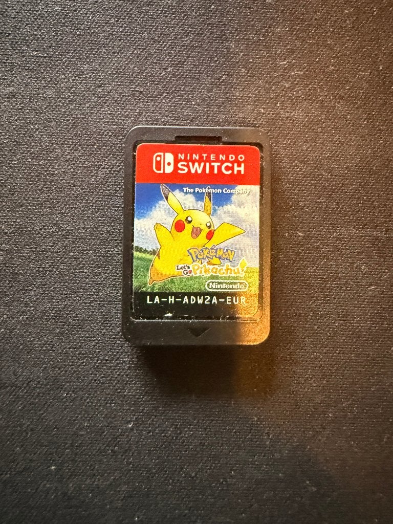 Pokémon Let’s Go Pikachu Switch – losse EUR-cart, Consoles de jeu & Jeux vidéo, Enlèvement ou Envoi, 1 joueur, Utilisé, À partir de 7 ans