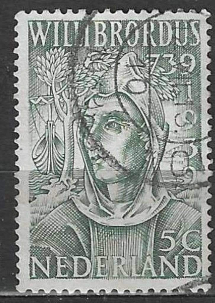 Pays-Bas 1939 - Yvert 323 - Saint Willibrord (ST), Envoi, Affranchi