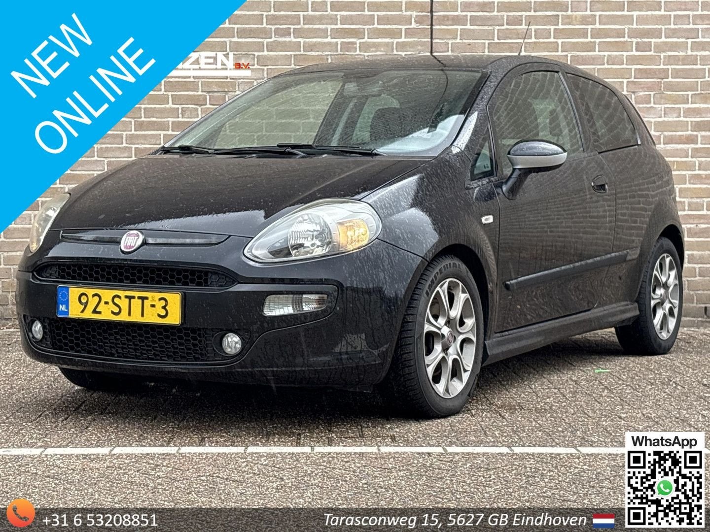 Fiat Punto Evo 1.3 M-Jet Dynamic | Cruise | climatisation |, Autos, Achat, Entreprise, Boîte manuelle, Cruise Control