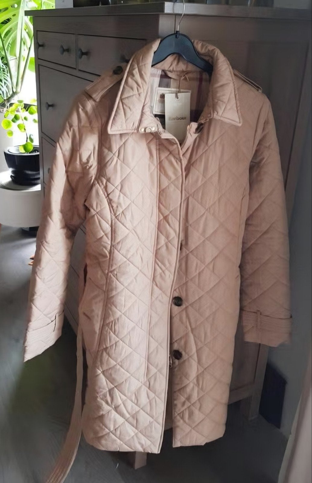 Barbour jas M42, Vêtements | Femmes, Vestes | Été, Barbour, Enlèvement ou Envoi, Beige, Taille 42/44 (L)