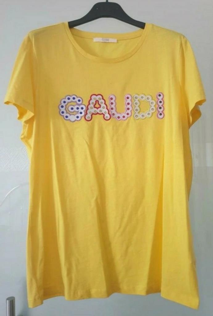 T shirt + windbreaker gaudi L, Kleding | Dames, Ophalen of Verzenden, Maat 42/44 (L)